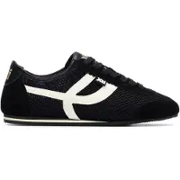 Xti pour femme. 14522904-NEGRO Formateurs 145229 noir (36), Plat, Lacets, Casuel