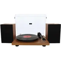 Enova Hifi Platine vinyle Enova Hi-Fi Vision2 Set Wdl + 2 enceintes finition Bois