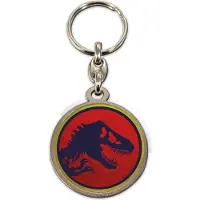 SD Toys Jurassic Park Porte-clés métal Logo 7 cm