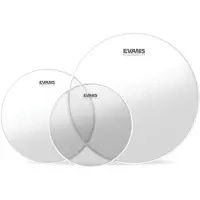 Evans ETP-G2CLR-R Pack Peaux G2 10/12/16 Transparente Stage Rock