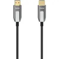 Hama Câble HDMI? ultra hte vit., certif., f. mâle - f. mâle, 8K, alu, 10 m
