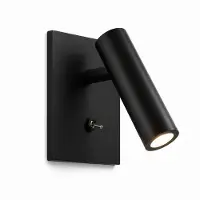 Astro Enna Square Switched LED Applique Matt Black