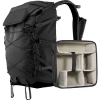 Leofoto Backup Series Backpack 35L Black Incl. Medium Divider
