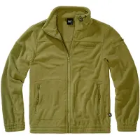 Brandit Veste en polaire 'Combat' olive