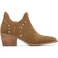 Carmela pour femme. 16314702-CAMEL Bottines en cuir 163147 marron (41), 5 à 8 cm, Aucun, Casuel