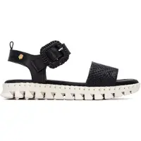 Carmela pour femme. 16326603-NEGRO Sandales en cuir 163266 noir (36), Plat, Boucle, Casuel