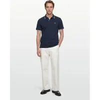 Hackett London pour homme. HM5600136 Polo Heritage Fit Classic navy (M), Casuel, Coton, Manche courte, Marine