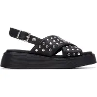 Xti pour femme. 14523901-NEGRO Sandales 145239 noir (39), Plat, Boucle, Casuel, Sport