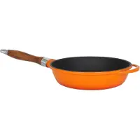 Lava Poêle à frire - 28 cm - 2,8 litres - Fonte - Orange