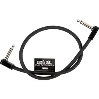 Ernie Ball Cable Patch Flex 45CM - Noir
