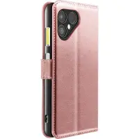 Avizar Mayaxess, étui porte-monnaie Fairphone 6 avec dragonne + support, or rose