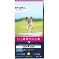 Eukanuba Grain Free Adult Small Medium Chicken 12 kg nourriture sans céréales pour chiens de petites et moyennes races au poulet