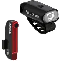 Lezyne Mini Drive 400 Xl/stick+ Light Set Argenté 400 Lumens