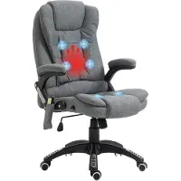 Vinsetto Fauteuil de massage Fauteuil de direction Fauteuil de jeu Fauteuil pivotant Fauteuil de massage Fauteuil de bureau 921-171V90