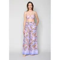 JOOP! Pantalon de pyjama 'Pastell' bleu / lilas / orange / rose
