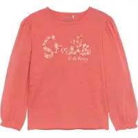 Minymo T-Shirt orange / rose / rosé