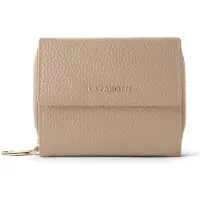 Lazarotti Cuir porte-monnaie Bologna Leather Wallet With 8 Card Slots Sand beige