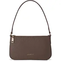 Lazarotti Cuir sac à épaule Bologna Leather Pochette Taupe brun