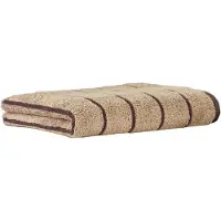 Cawoe Serviette sable / marron