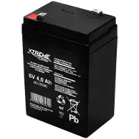 Xtreme Batterie gel 6V 4Ah 4 Ah Batterie gel de rechange Battery Sans entretien