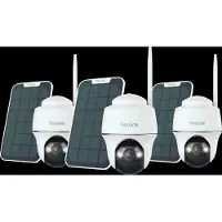 Reolink Argus B430 + Solar Panel Lot de 3