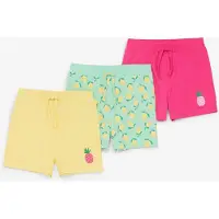 Bonprix Lot de 2 shorts en jersey 100% coton