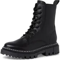 Tamaris Bottines à lacets noir