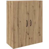 vidaXL Armoire murale 2 pcs Chêne Artisan 69,5 x 34 x 90 cm Bois composite