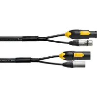 Cordial Câble Hybride XLR 5 Points + Powercon 2,5 Mm True1 - 3M