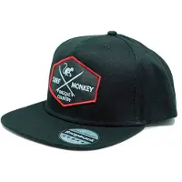 Surf Monkey Casquette de sport noir