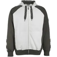 Mascot Unique 50566 Full Zip Sweatshirt Blanc 3XL