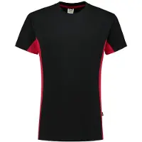 Tricorp 102004BlackRed5XL T-Shirt Bicolor (5XL)