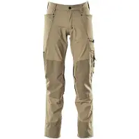 Mascot Knee Pad Pockets Advanced 17179 Big Pants Beige 44 / 32 Homme