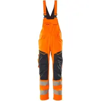Mascot Accelerate Safe 19569 Jumpsuit With Knee Pad Pockets Orange 52 / 82