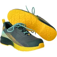 Mascot Chaussures de sécurité vert forêt/jaune soleil, taille 10 45 F1600-909-3477