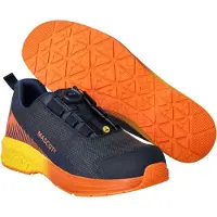 Mascot Chaussures de sécurité Noir bleu/orange clair, taille 08 40 F1601-909-01098