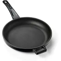 Lava Poêle à frire - 20 cm - 0,77 litre - Fonte - Noir