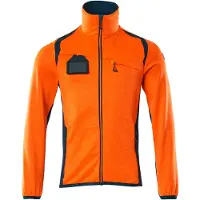 Mascot Accelerate Safe 19403 Full Zip Sweatshirt Orange 4XL Homme