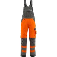 Mascot Safe Supreme 15569 Jumpsuit With Knee Pad Pockets Orange 58 / 90