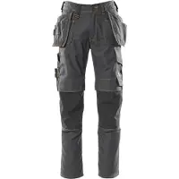 Mascot Young 06231 Hanging Pockets Big Work Pants Gris 47 / 35