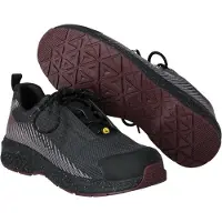 Mascot Chaussures de sécurité gris anthracite/bordeaux, taille 10 41 F1600-909-8922