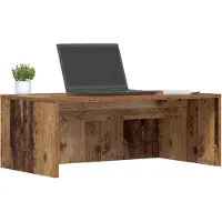 vidaXL Bureau mural Bois Ancien 80 x 45 x 30 cm Bois d'ingénierie