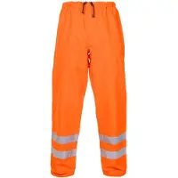Hydrowear Hommes, Pantalon outdoor, Ursum RWS Regenbroek Oranje - Maat L (L), Orange