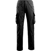 Mascot Unique 16179 Big Thigh Pockets Work Pants Noir 56 / 35