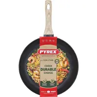 Pyrex Poêle à frire – – Cook & Care – 30 cm – Revêtement antiadhésif – Compatible induction – Sans