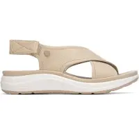 Xti pour femme. 14517206-BEIGE Sandales 145172 beige (41), 3 à 5 cm, Velcro, Casuel