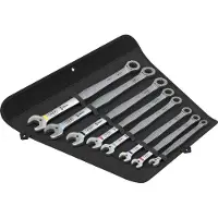 Wera 05020385001 Jeu De 8 Clés À Cliquet Et À Douille 6007 Joker Imperial 8 Set 1 Dans Un Étui - Pouces