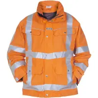 Hydrowear Hommes, Vestes d'hiver, Franeker Parka RWS M Oranje, Orange, (M)