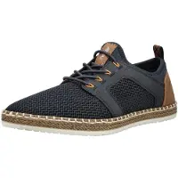 Rieker Chaussure à lacets 'B5252' bleu foncé / marron