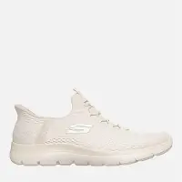 SKECHERS Baskets Femme Summits Dream Chaser à enfiler Natural